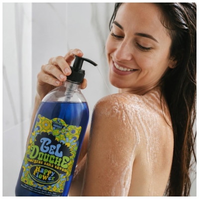Les Petits Bains de Provence Suihkugeeli Bergamotti & Orvokki 1 L