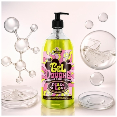 Gel de Duș Vanilie Floare de Portocal 1 L Les Petits Bains de Provence