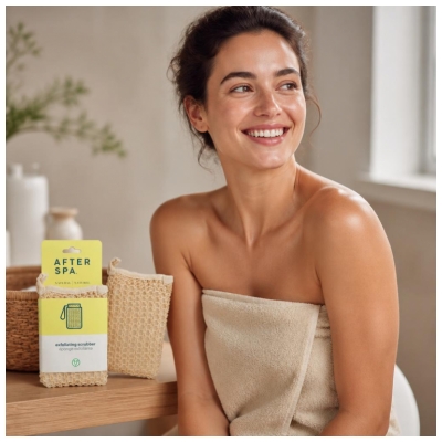 Afterspa Éponge Exfoliante en Sisal