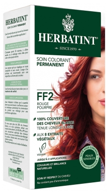 Herbatint Cura del Colore Permanente 150 ml - Colorare: FF2 Viola Rosso