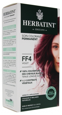 Herbatint Permanente Farbpflege 150 ml - Haarfärbung: FF4 Lila