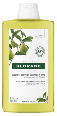 Klorane Purifying - Normal to Oily Hair with Citrus 400ml