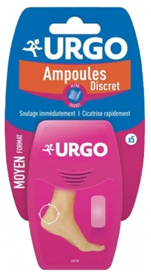 Urgo Ampollas Tratamiento Talón 5 Apósitos Formato Medio