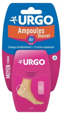 Urgo Ampoules Trattamento del Tallone 5 Medicazioni Medie