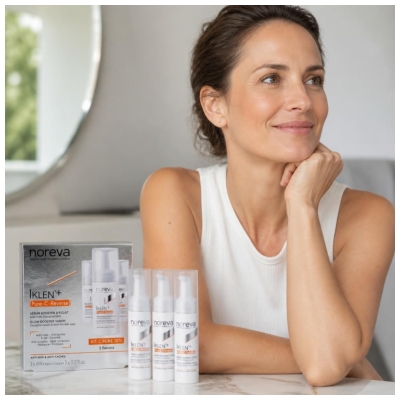 Noreva Iklen+ [Pure-C-Reverse] Regenerating Booster Serum Set van 3 x 8 ml