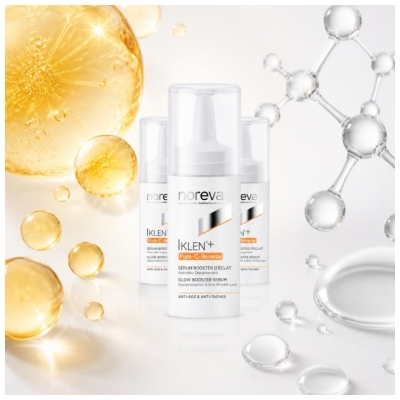 Noreva Iklen+ [Pure-C-Reverse] Regenerating Booster Serum Set van 3 x 8 ml