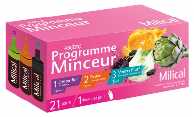 Milical Extra Programa de Emagrecimento 21 Doses