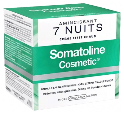 Somatoline Cosmetic Amincissant 7 Nuits Ultra Intensif Crème Effet Chaud 400 ml