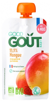 Good Goût 99,9% Mangue dès 4 Mois Bio 120 g