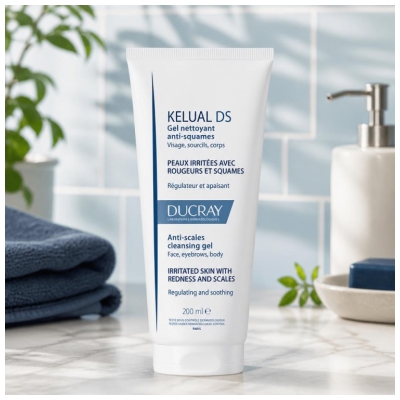 Ducray Kelual DS Gel de Limpeza Antidescamativo 200 ml