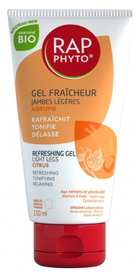 Rap Phyto Frische-Gel Leichte Beine Agrume Bio 150 ml