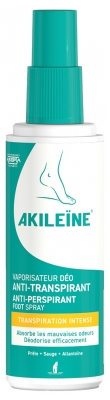 Akileïne Spray-Desodorizante Antitranspirante 100 ml