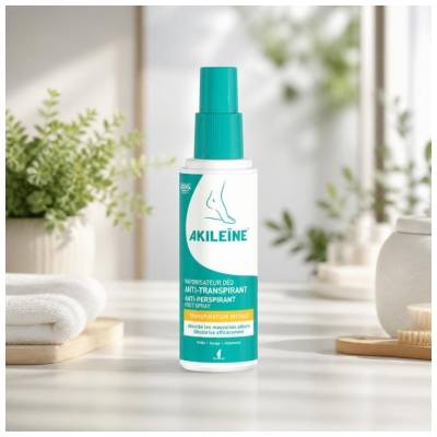 Akileïne Vaporisateur-Déo Anti-Transpirant 100 ml