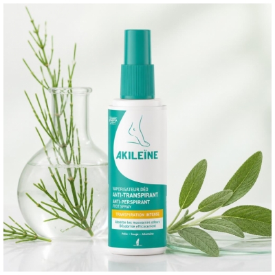 Akileïne Vaporisateur-Déo Anti-Transpirant 100 ml