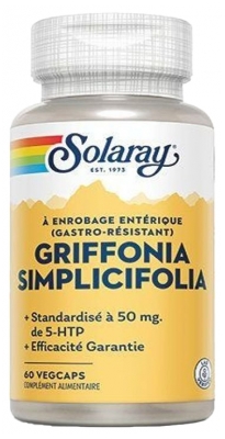 Solaray Griffonia Simplicifolia 60 Capsules Végétales