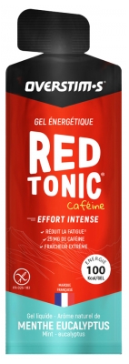 Overstims Red Tonic 34 g - Arôme : Menthe Eucalyptus