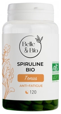 Belle & Bio Organic Spirulina 120 Tabletek