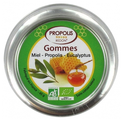 Redon Propolis Pastiller Honning Propolis Eukalyptus Økologisk 45 g
