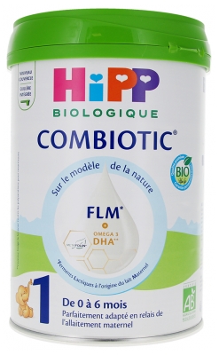 HiPP Combiotic FLM 1 de 0 à 6 Mois Bio 800 g