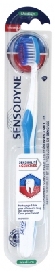Sensodyne Cepillo de Dientes Sensibilidad y Encías Medio - Color: Azul