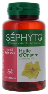 Séphyto Huile d'Onagre Bio 150 Capsules