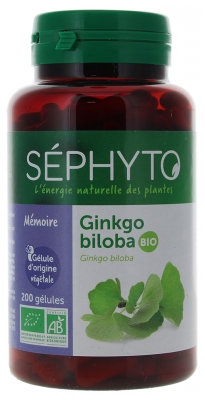 Séphyto Bio Ginkgo Biloba 200 kapslí