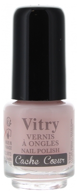 Vitry Vernis à Ongles 4 ml - Couleur : Cache Cœur