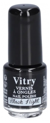 Vitry Vernis à Ongles 4 ml - Couleur : Black Night