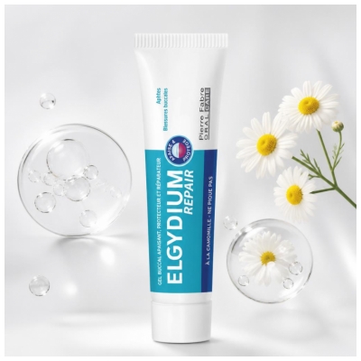 Elgydium Repair Suugeeli Rauhoittava Suojaava ja Korjaava 15 ml