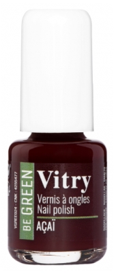 Vitry Be Green Vernis à Ongles 6 ml - Couleur : Açaï