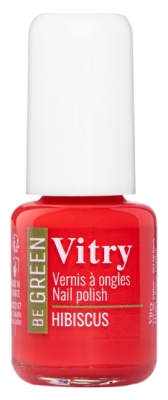 Vitry Be Green Vernis à Ongles 6 ml - Couleur : Hibiscus