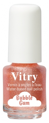 Vitry Nail Polish With Water 4 ml - Colour: Bubble Gum