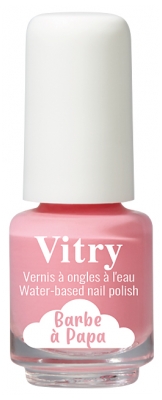 Vitry Vernis à Ongles à l'Eau 4 ml - Couleur : Barbe à Papa