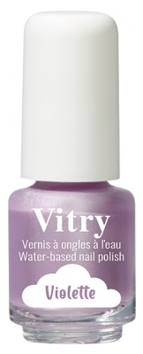 Vitry Nail Polish With Water 4 ml - Colour: Violet