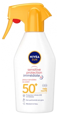 Nivea Sun Sensitive Protezione Immediata SPF50+ Spray 270 ml
