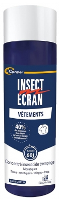 Insect Ecran Vêtements Concentré Insecticide Trempage 200 ml