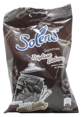 Solens Licorice Boat Gums 100g