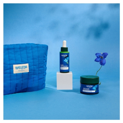 Weleda Kit de Rutina Redensificante Genciana Azul y Edelweiss
