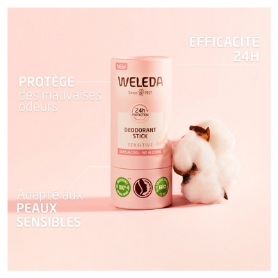 Weleda Déodorant Stick Sensitive 50 g