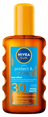 Nivea Sun Protect & Bronze Huile Sèche SPF30 200 ml