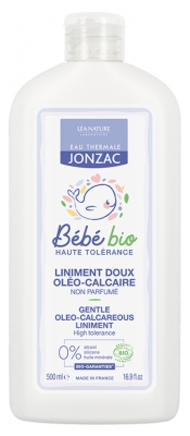 Jonzac Termalvatten Baby Ekologisk Mild Oléo-Kalk Liniment 500 ml