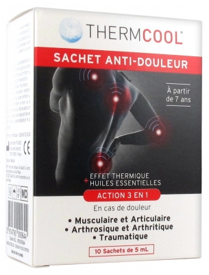 TheraPearl ThermCool Bolsita Para Aliviar el Dolor 10 Bolsitas