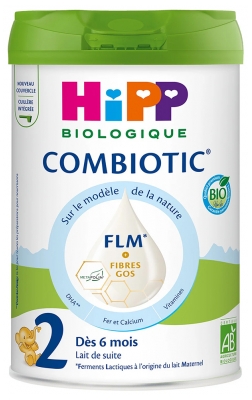 HiPP Combiotic 2 Follow-Up Milk From 6 Months Organic 800 g