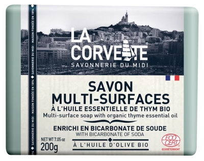 La Corvette Jabón Orgánico Multisuperficies 200 g