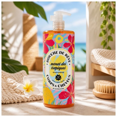 Authentine Duș de Vis Monoi al Tropicele 1 L