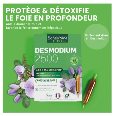 Santarome Phyto Desmodium 2500 20 Ampoules