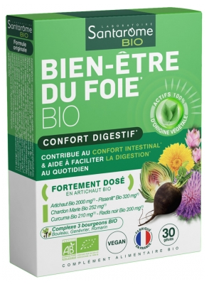 Santarome Benessere Organico del Fegato 30 Capsule