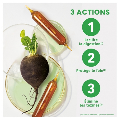 Santarome Bio Artichaut Bio Radis Noir Bio 20 Ampoules