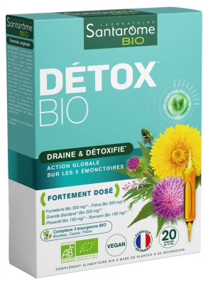 Santarome Bio Détox Bio 20 Ampułek