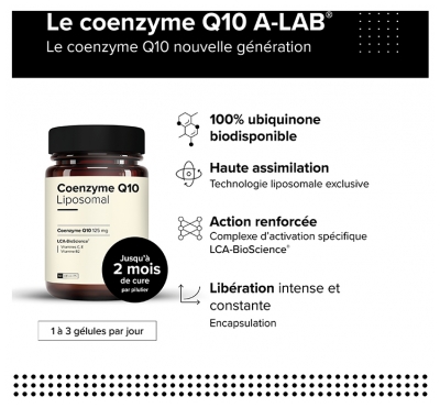 A-Lab Coenzyme Q10 Liposomal 60 Gélules